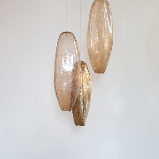 Ann Gardner: Blown Glass UU, 2023, Blown glass, 45 x 22 x 24 inches
