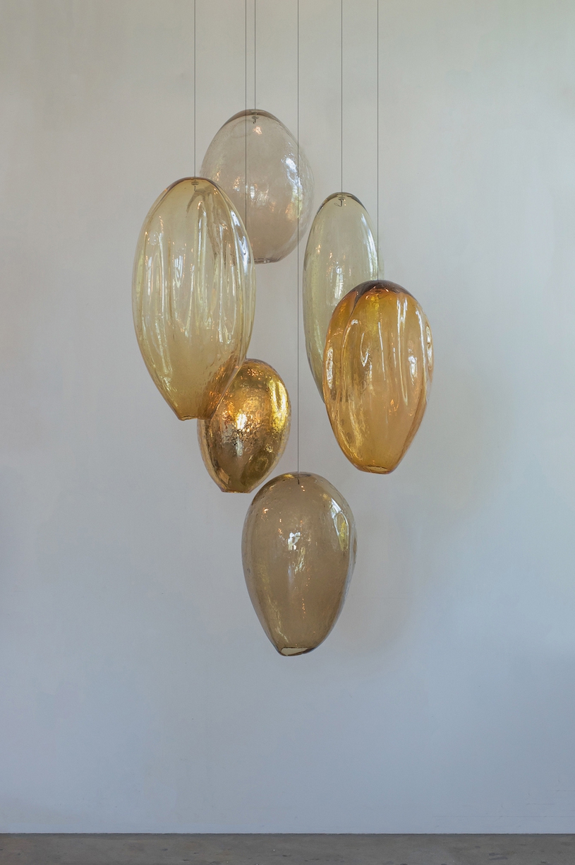 Ann Gardner: Blown Glass VV, 2023, Blown glass, 59 x 32 x 34 inches