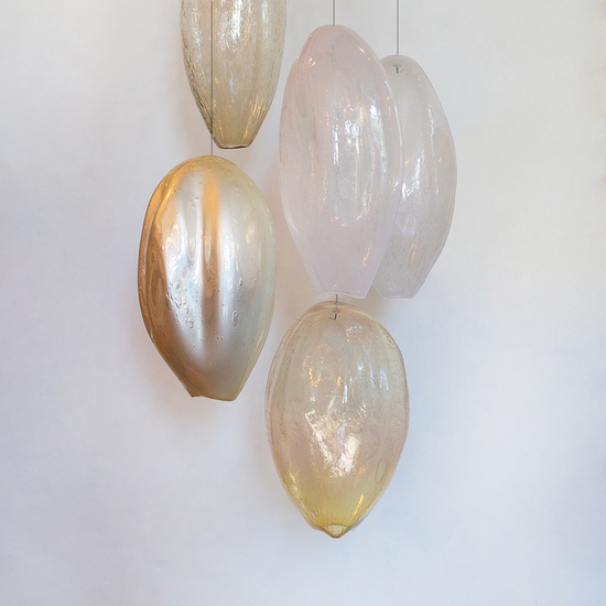 Ann Gardner: Blown Glass XX, 2023, Blown glass, 60 x 26 x 26 inches