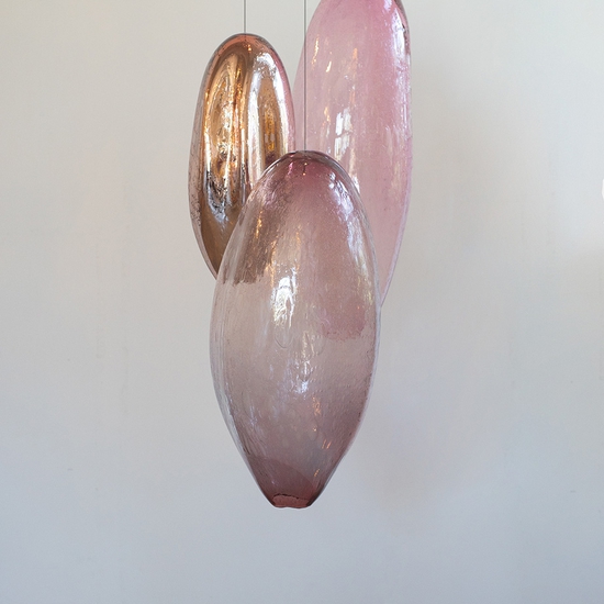 Ann Gardner: Blown Glass YY, 2023, Blown glass, 45 x 18 x 28 inches