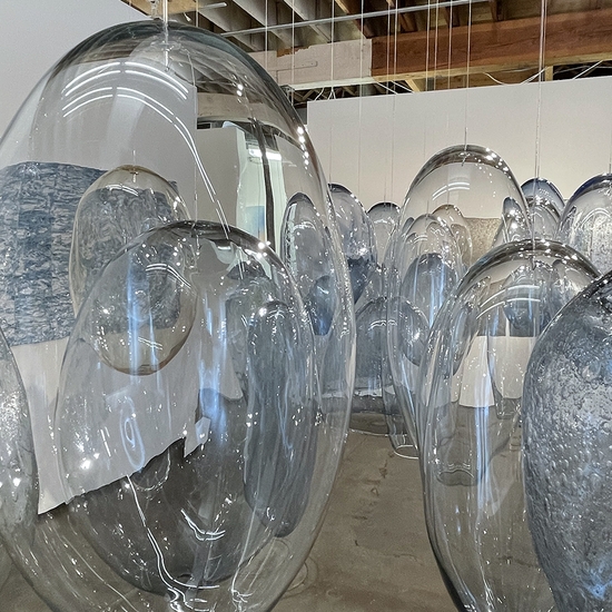 Detail of 'Blue Wave'