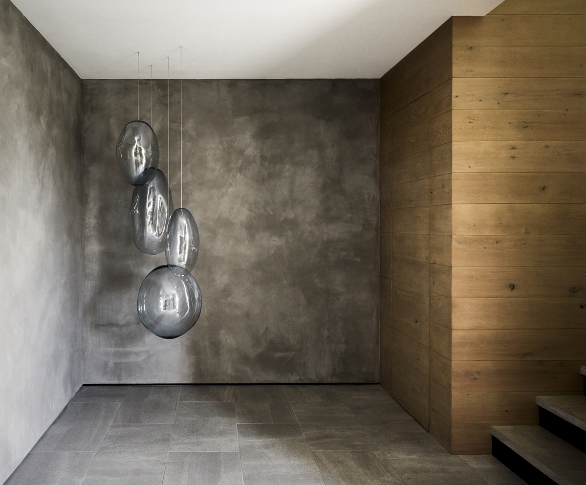 Ann Gardner's Cluster sculptures installed in a private residence