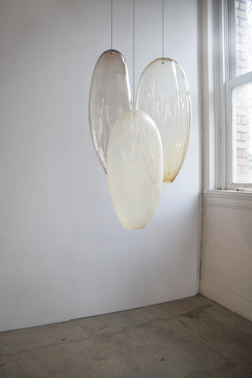 Ann Gardner, Trio C, 2026, Blown glass, 41 x 20 x 25 inches