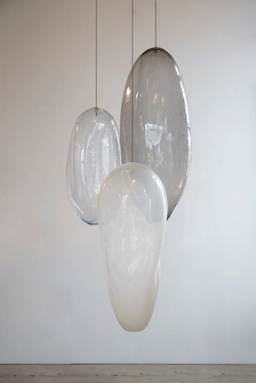 Ann Gardner, Trio D, 2026, Blown glass, 48 x 19 x 22 inches