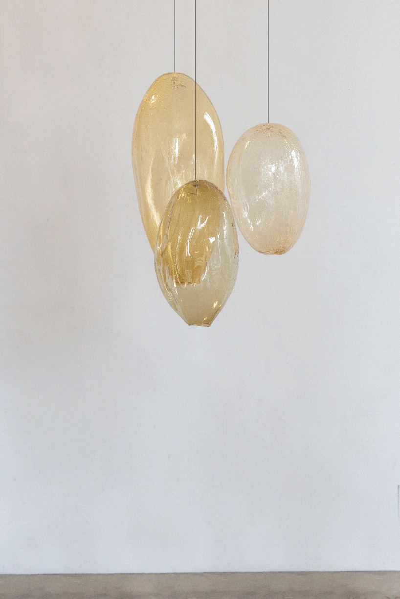 Ann Gardner, Trio E, 2026, Blown glass, 28 x 18 x 18 inches