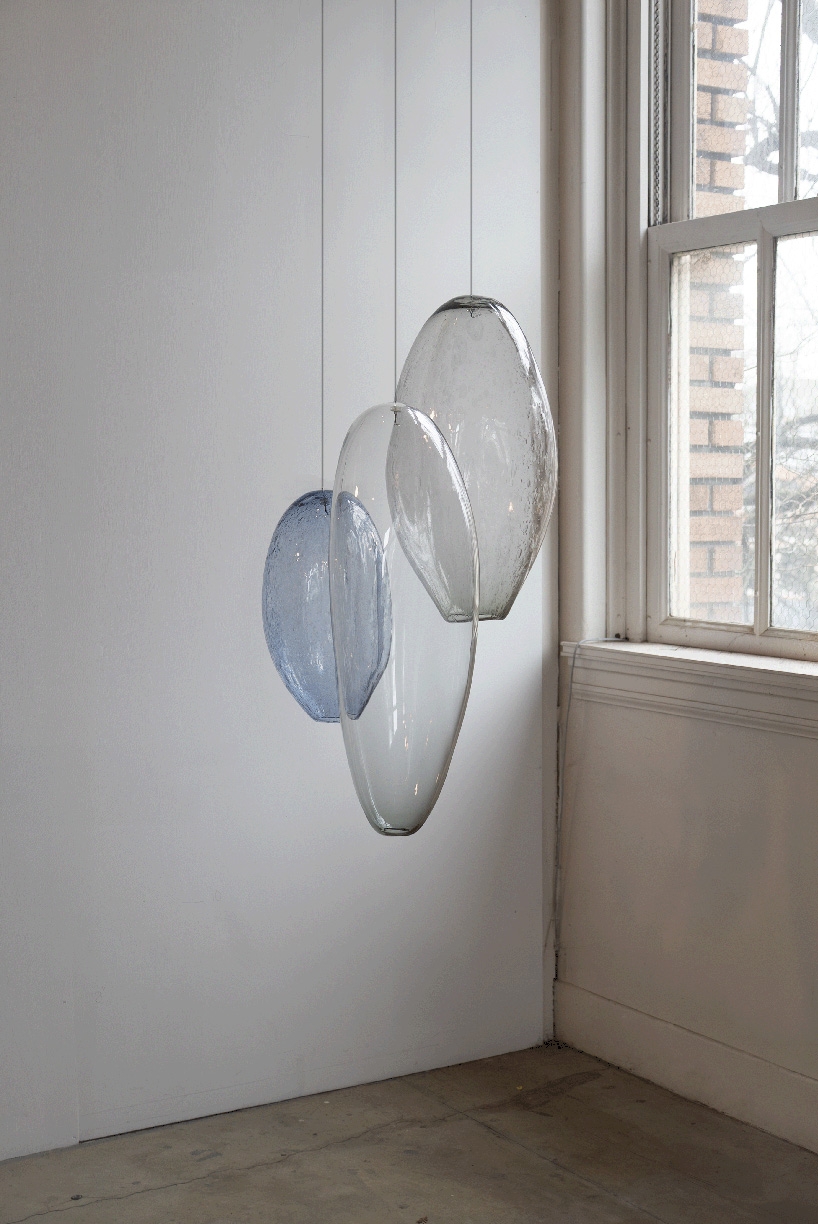 Ann Gardner, Trio G, 2026, Blown glass, 39 x 21 x 22 inches