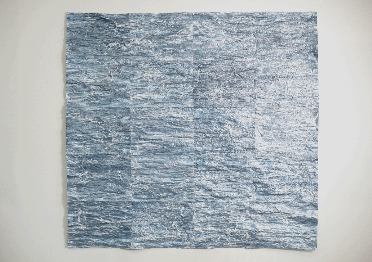 Ann Gardner, Water 1, 2026, Mixed media, 50 x 50 inches