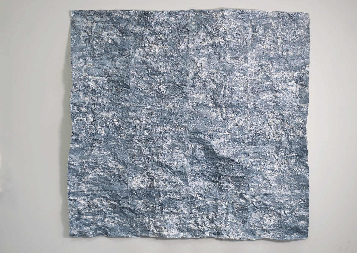 Ann Gardner, Water 2, 2026, Mixed media, 49 x 50.75 inches