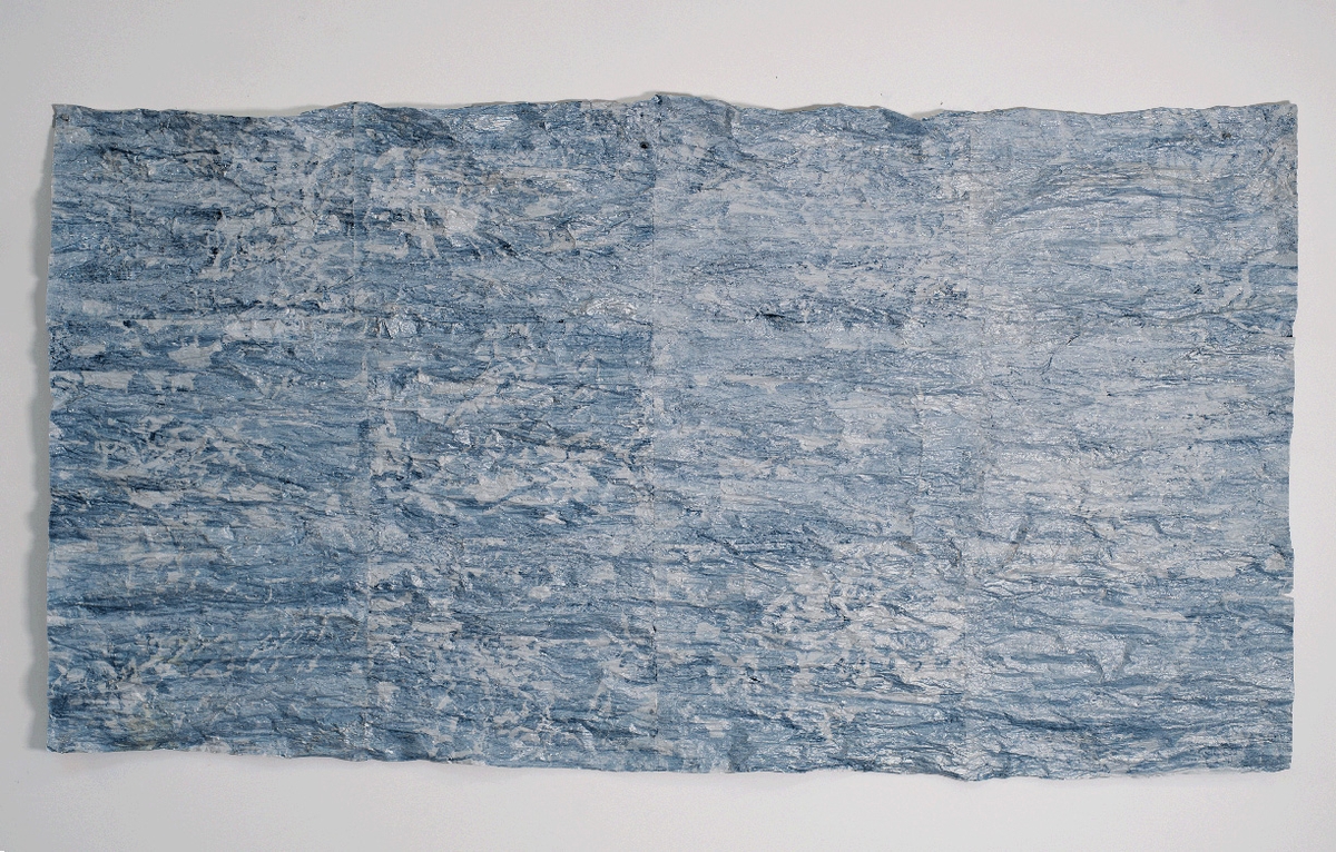 Ann Gardner, Water 3, 2026, Mixed media, 27.5 x 51.5 inches