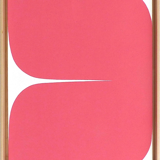 Sara Genn: New Alphabet Saddle, 2019, Acrylic on canvas, 20 x 16 x 0.5 inches (framing dimensions: 21.5 x 17.5 x 2 inches)