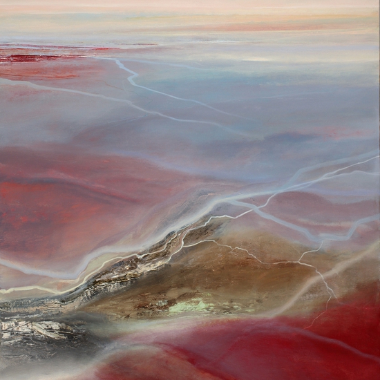 Philip Govedare, Adagio, 2025, Oil on canvas, 54.25 x 47 inches