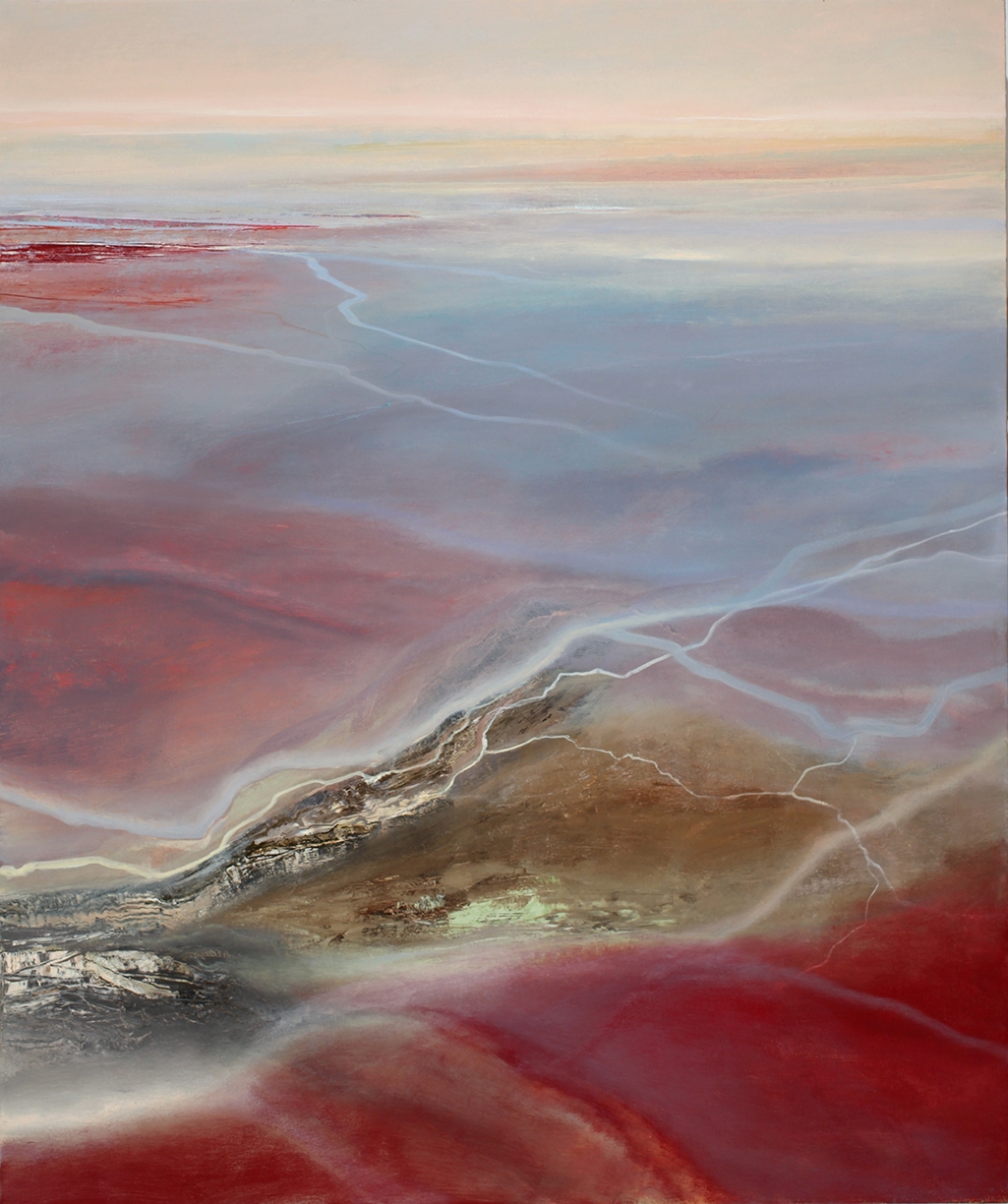 Philip Govedare, Adagio, 2025, Oil on canvas, 54.25 x 47 inches