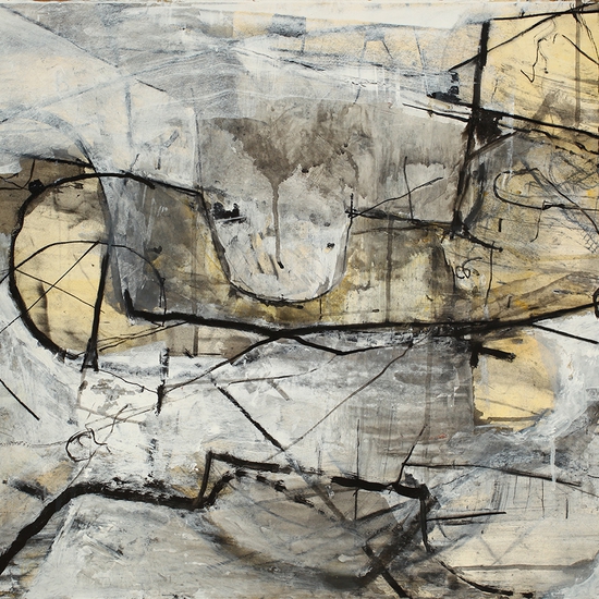 Philip Govedare: Anima Mundi #10, 1992-2022, Acrylic, ink, and charcoal on paper, 22.25 x 30 inches