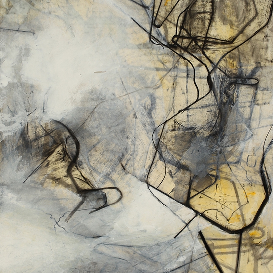 Philip Govedare: Anima Mundi #12, 2022, Acrylic, ink, and charcoal on paper, 30 x 22.25 inches