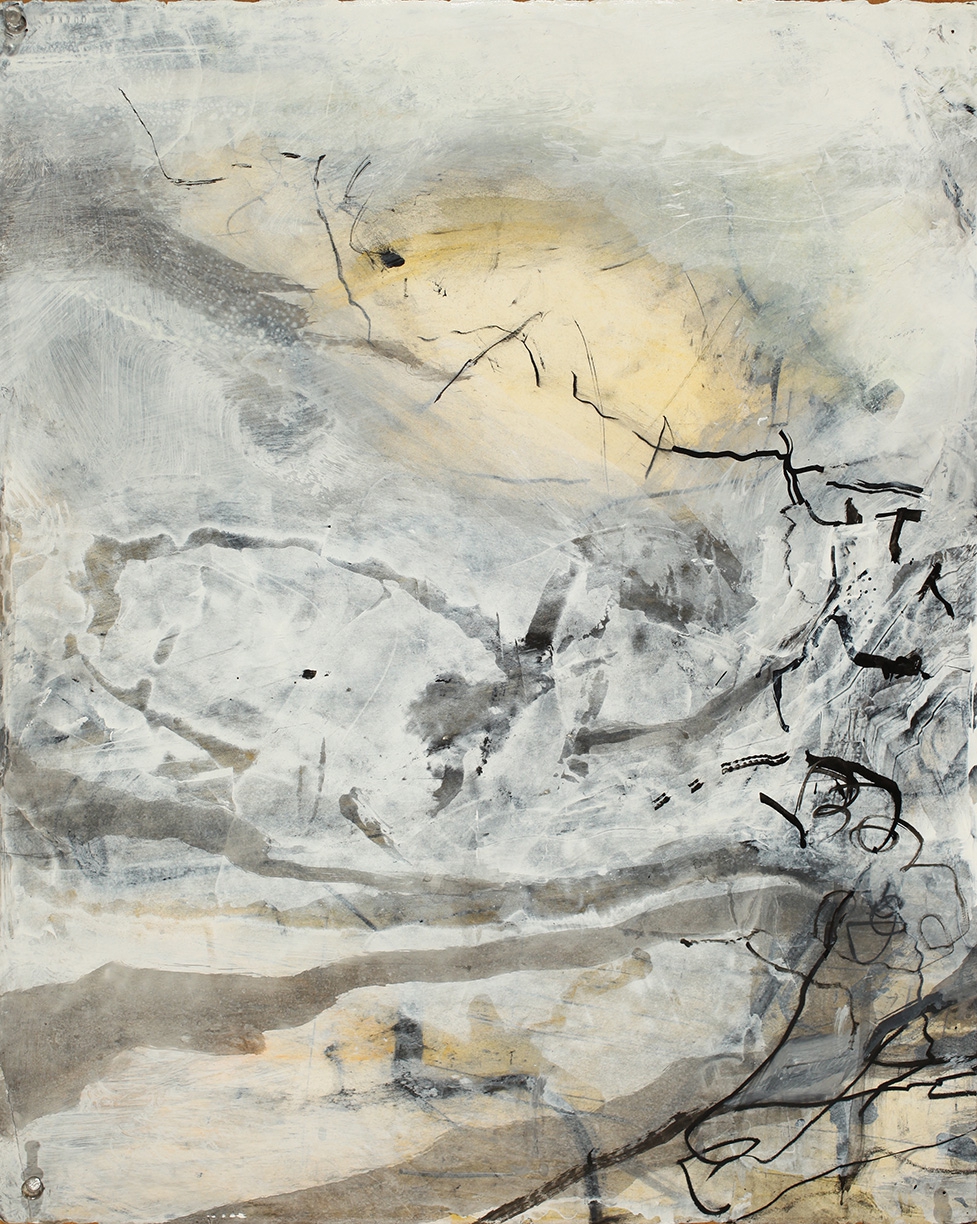 Philip Govedare: Anima Mundi #14, 1991-2022, Acrylic, ink, and charcoal on paper, 22.25 x 18 inches