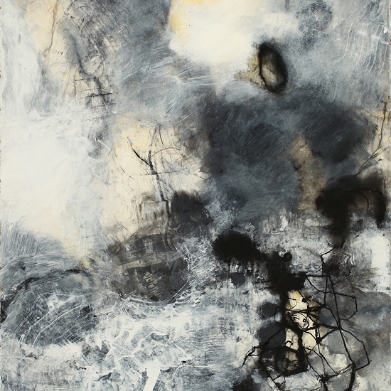 Philip Govedare: Anima Mundi #5, 1995-2022, Acrylic, ink, and charcoal on paper, 30 x 22.25 inches