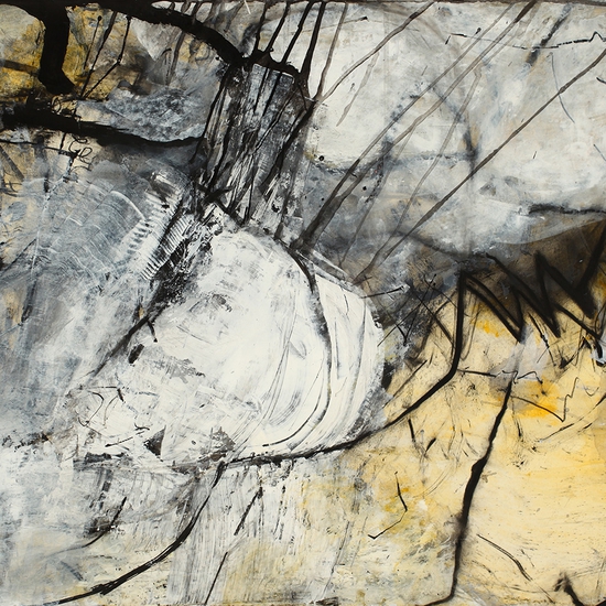 Philip Govedare: Anima Mundi #7, 1992-2022, Acrylic, ink, and charcoal on paper, 22.25 x 30 inches