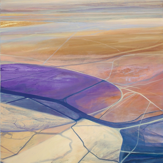 Philip Govedare, Arena, 2025, Oil on canvas, 48 x 38 inches