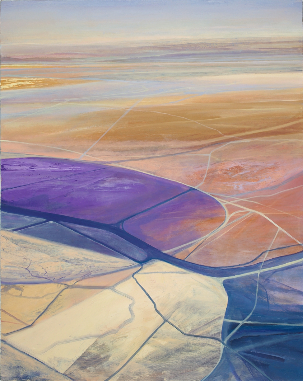 Philip Govedare, Arena, 2025, Oil on canvas, 48 x 38 inches