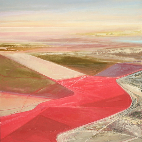 Philip Govedare, Aria, 2024, Oil on Canvas, 52 x 47 inches