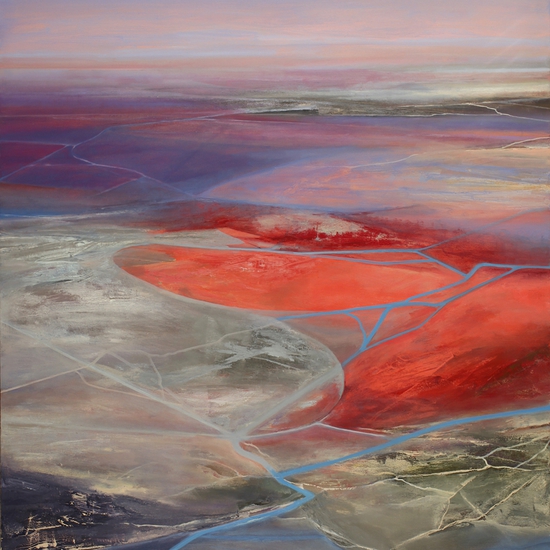 Philip Govedare: Orb, 2022, Oil on canvas, 58.5 x 50.5 inches