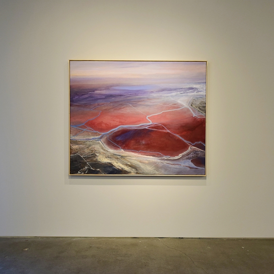 Installation view of Planet #2 in 'New From the Northwest' 2021 Group Exhibition