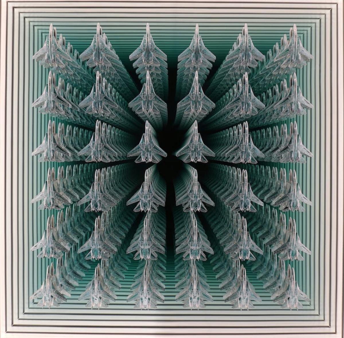 Peter Gronquist, Fighter Jets, 2025, Mixed media, Various sizes available