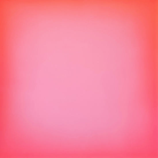 Peter Gronquist: Papillon, 2019, Acrylic and enamel on wood with plexiglass, 48 x 48 x 4 inches