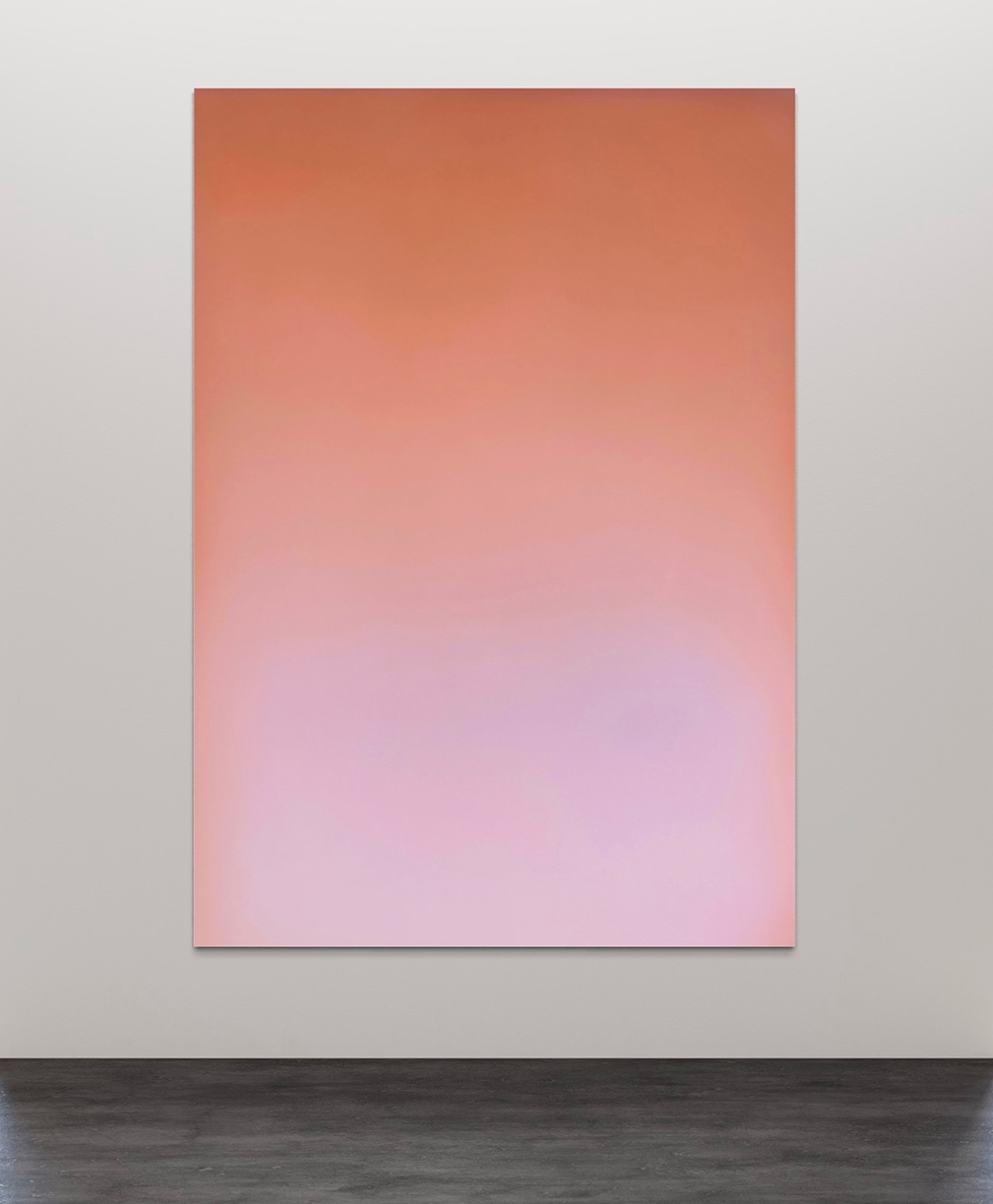 Peter Gronquist, Rust, 2026, Acrylic, enamel on wood and plexiglass, 84 x 60 x 4 inches