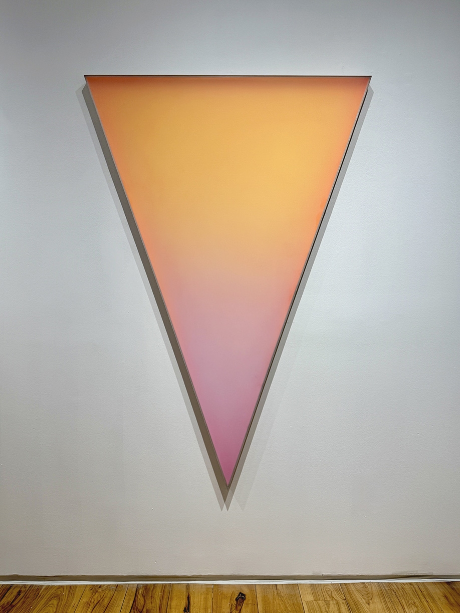 Peter Gronquist, Subtle Knife, 2025, Mixed media, 72 x 48 x 3 inches