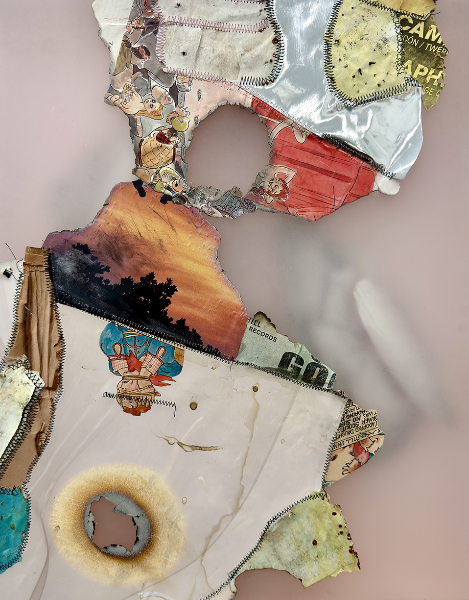 Peter Gronquist, Untitled, 2026, Mixed media, 20 x 16 inches