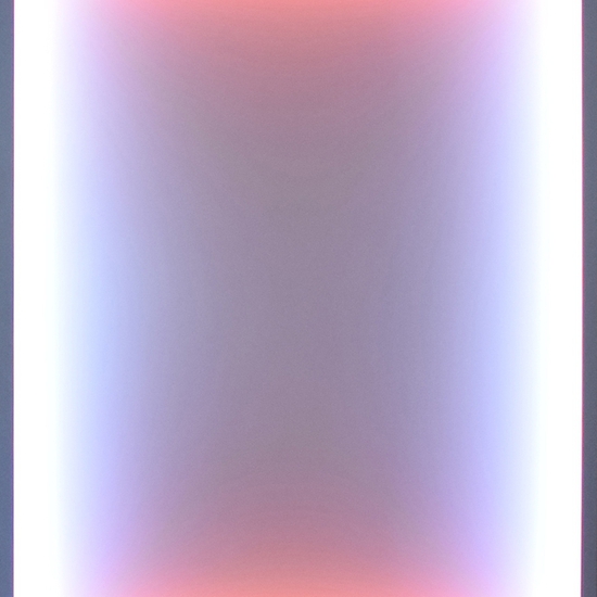 Peter Gronquist: Void, 2019, Acrylic, enamel and custom programmed LEDs on wood and plexiglass, 96 x 72 x 4.5 inches