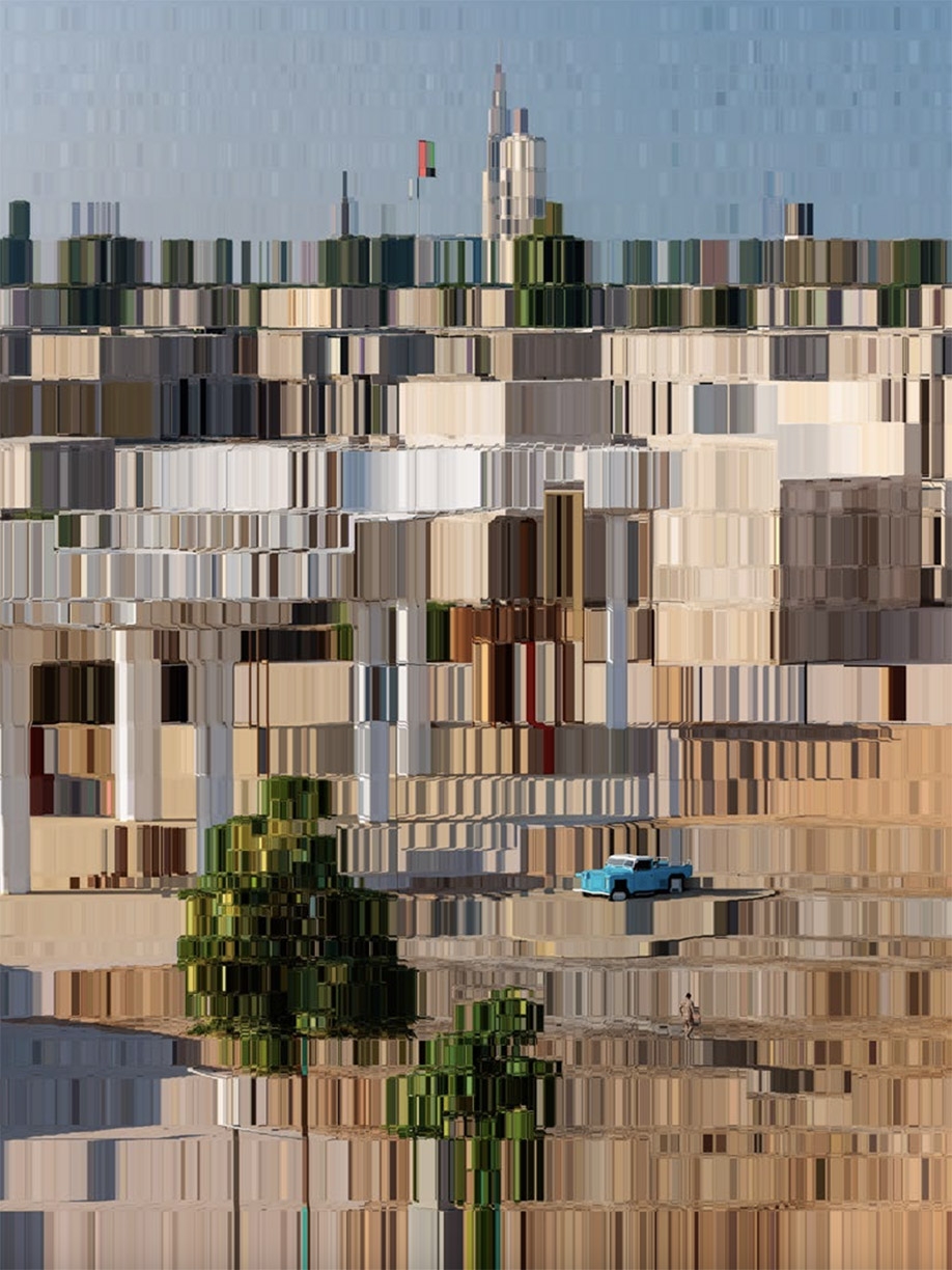 Asaf Gam Hacohen, Al Jazirah Al Hamra, 2026, Archival pigment print, Available in various sizes