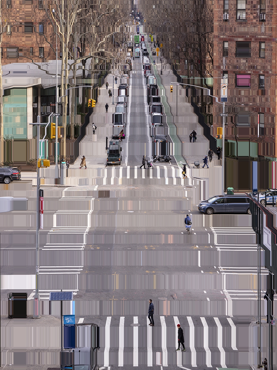 Asaf Gam Hacohen: 10th Ave, 2020, Archival pigment print, edition of 5 + 2AP, 77.5 x 58 inches