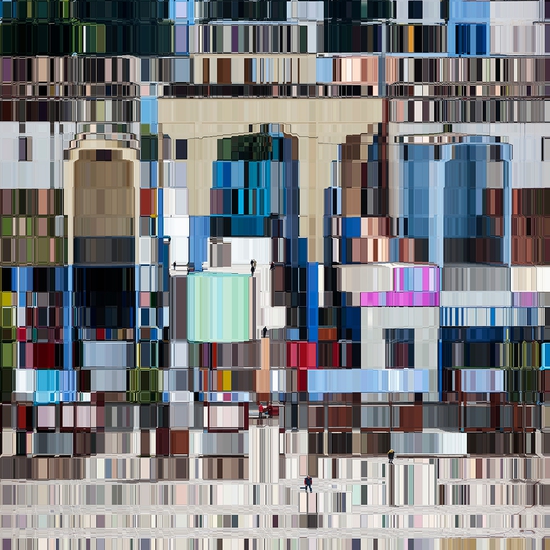 Asaf Gam Hacohen: Chefchaouen, Morocco, 2023, Archival pigment print, 42 x 42 and 58 x 58 inches