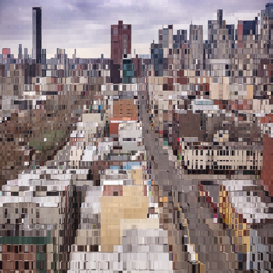 Asaf Gam Hacohen: Chinatown Manhattan, 2021, Archival print, edition of 5 + 2AP, 42 x 42 and 58 x 58 inches
