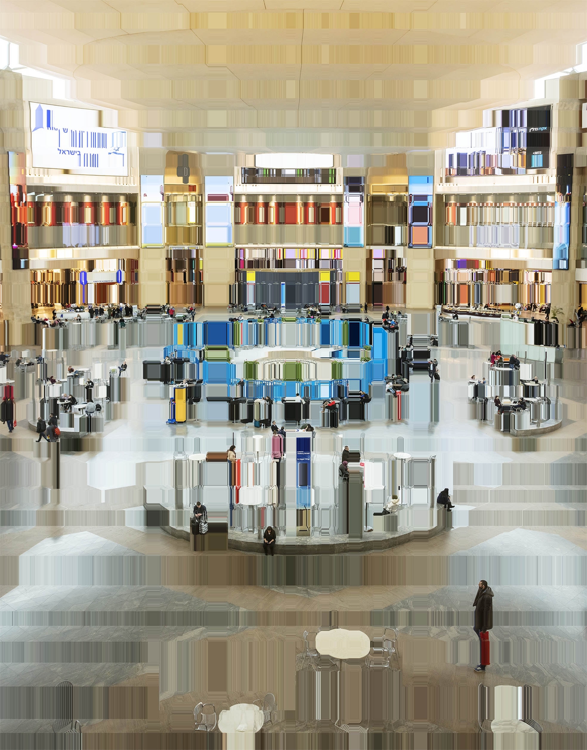 Asaf Gam Hacohen: Duty Free, 2018, Archival pigment print, Edition of 5 + 2AP, 44 x 32.25 and 80.5 x 58 inches