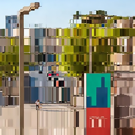 Detail of 'Mamilla Walkway to Jaffa Gate Jerusalem, 2025'