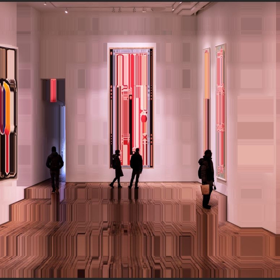 Asaf Gam Hacohen: Exhibition #2 NYC, 2021, Archival pigment print, edition of 5 + 2AP, 42 x 60 and 58 x 82.5 inches