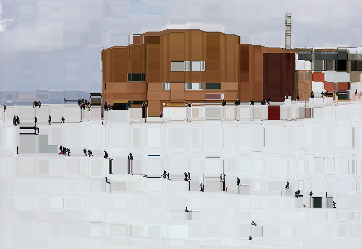 Asaf Gam Hacohen: Hermon Mount #2, 2019, Archival pigment print, edition of 5 + 2AP, 58 x 84.5 inches