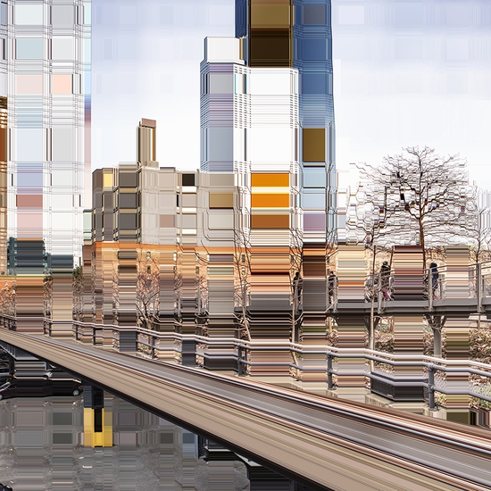 Asaf Gam Hacohen: The Highline NYC, 2019, Archival pigment print, edition of 5 + 2AP, 43.6x29, 87 x 58 inches