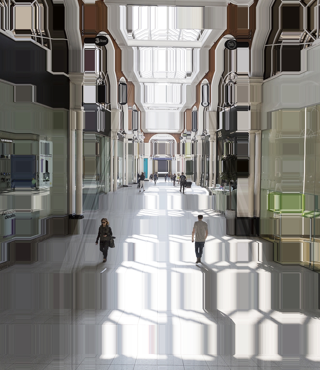 Asaf Gam Hacohen, High Street Kensington Station, 2017, Archival pigment print, Available in various sizes, Each edition of 5