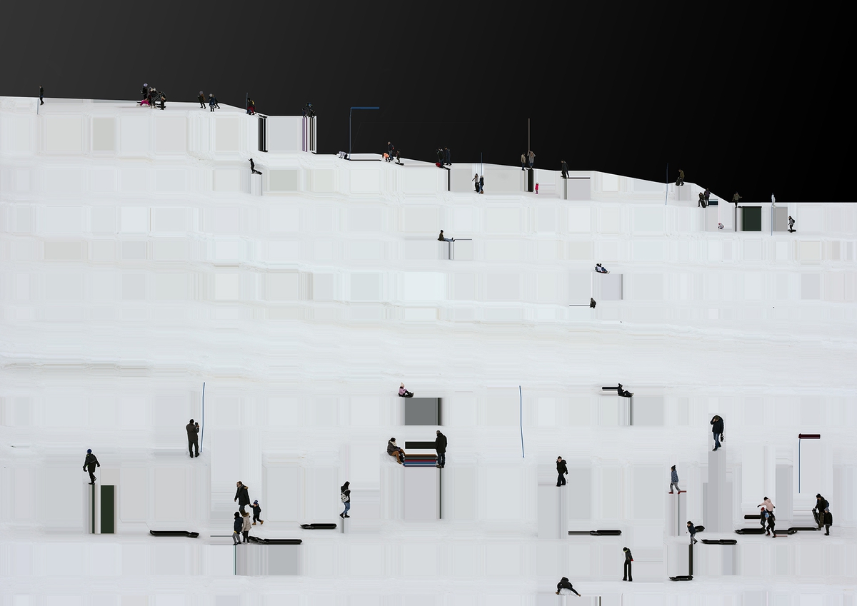 Asaf Gam Hacohen: Mt. Hermon #1, 2020, Archival pigment print, edition of 5 + 2AP, 41 x 58 and 58 x 81.75 inches