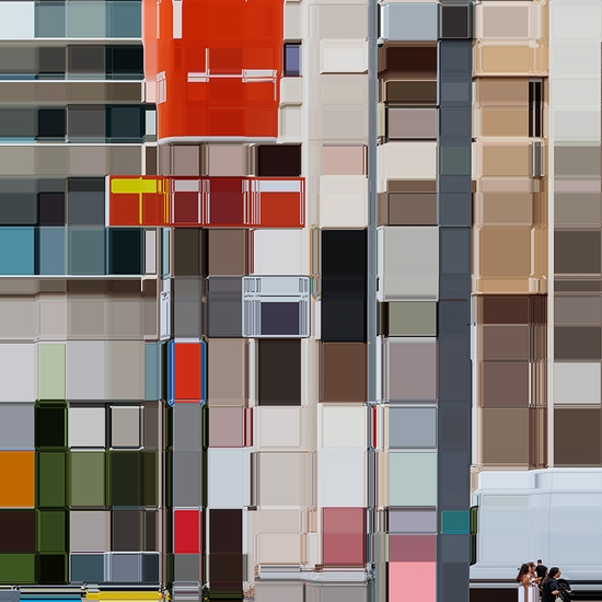 Detail of 'Nahalat Binyamin Corner Rothschild, TLV, 02.10.2023'