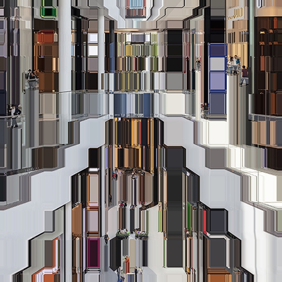 Asaf Gam Hacohen: TLV Fashion Mall, 2018, Archival pigment print, edition of 5 +2AP, 44 x 39 inches