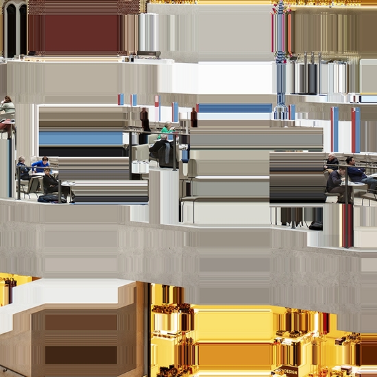 Detail of 'The Rijksmuseum Cafe'