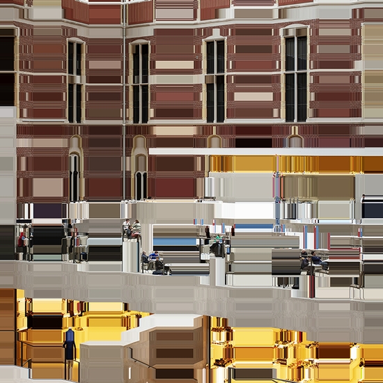 Asaf Gam Hacohen, The Rijksmuseum Cafe, 2018, Archival pigment print, Available in various sizes, Each edition of 5