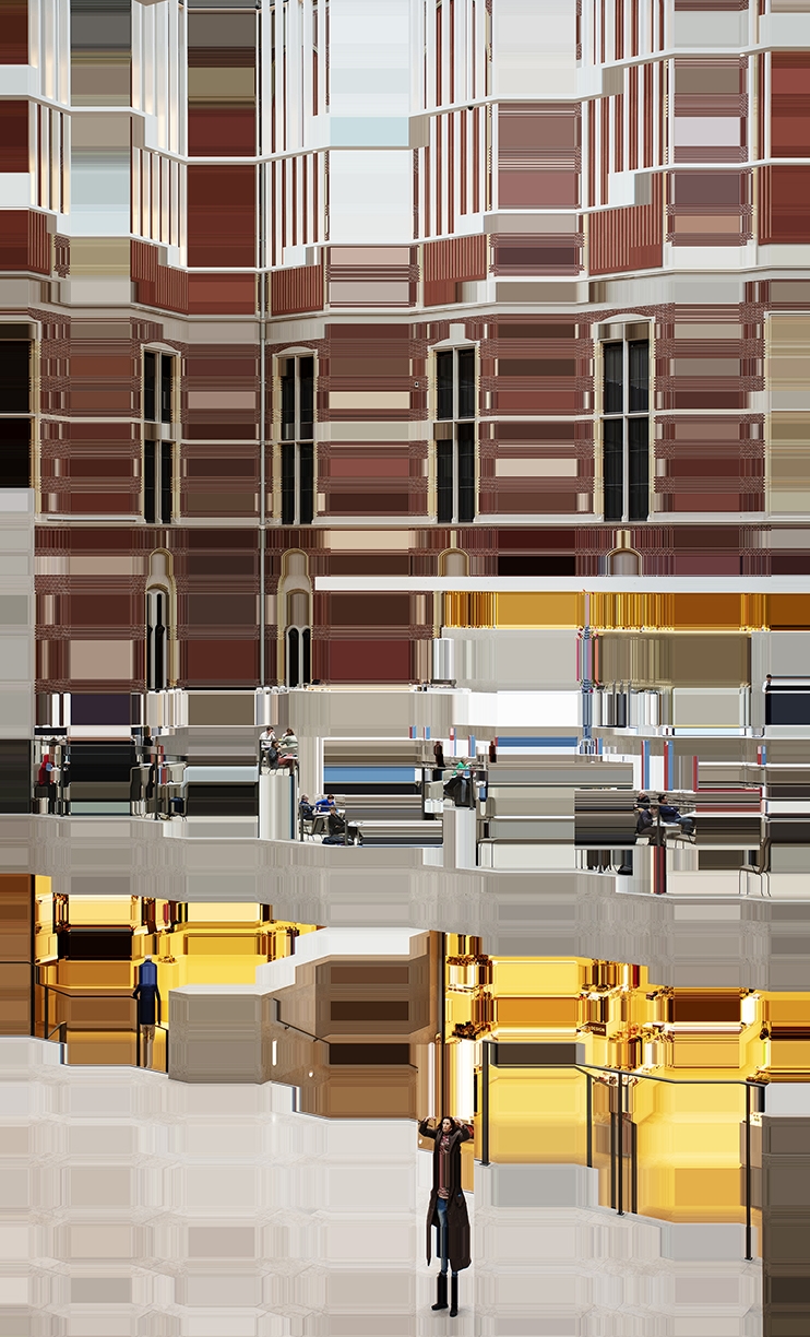 Asaf Gam Hacohen, The Rijksmuseum Cafe, 2018, Archival pigment print, Available in various sizes, Each edition of 5