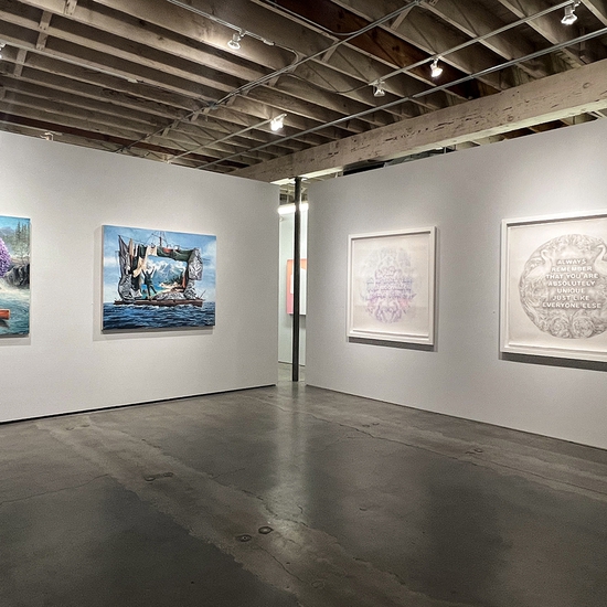 Installation in "History Repeats" 2022 group exhibition