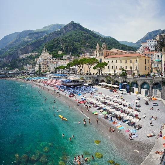 Troy House: Amalfi #2, 2019, Giclee print, 52 x 50 inches (paper size: 62 x 60 inches)